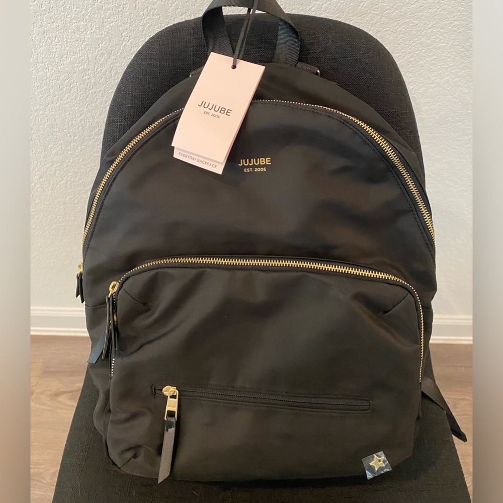 JuJuBe New Everyday Diaper Bag Backpack - Black New